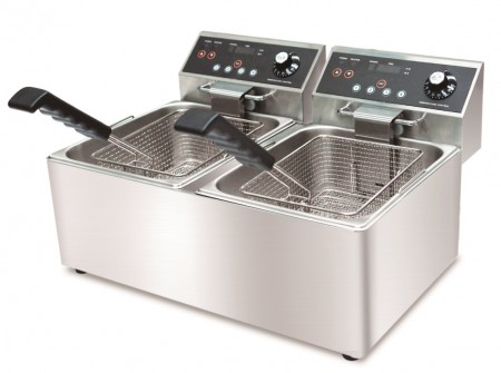 16L Digital Countertop Electric Fryer
